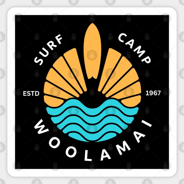 Woolamai Surf Camp Sticker by Timeless Chaos